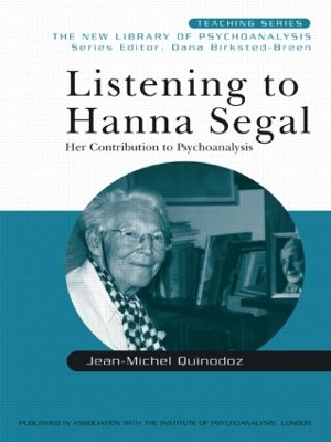 Listening to Hanna Segal book