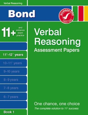 Bond Fifth Papers in Verbal Reasoning 11-12+ Years book