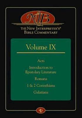 New Interpreter's(r) Bible Commentary Volume IX book