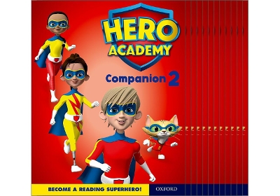 Hero Academy: Oxford Levels 7-12, Turquoise-Lime+ Book Bands: Companion 2 Class Pack book