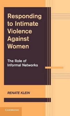 Responding to Intimate Violence against Women book