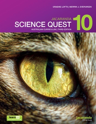 Jacaranda Science Quest 10 Australian Curriculum 3E LearnON & Print book