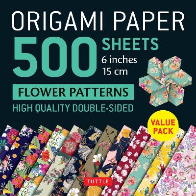 Origami Paper 500 sheets Flower Patterns 6
