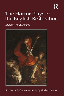 The Horror Plays of the English Restoration book