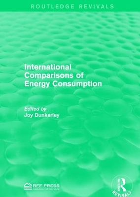 International Comparisons of Energy Consumption book