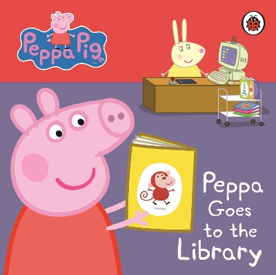 Peppa Pig: Peppa Goes to the Library: My First Storybook book
