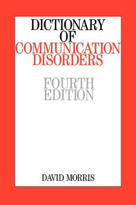 Dictionary of Communication Disorders book
