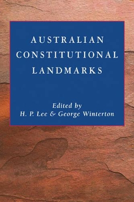 Australian Constitutional Landmarks book