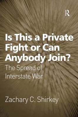 Is This a Private Fight or Can Anybody Join? by Zachary C. Shirkey