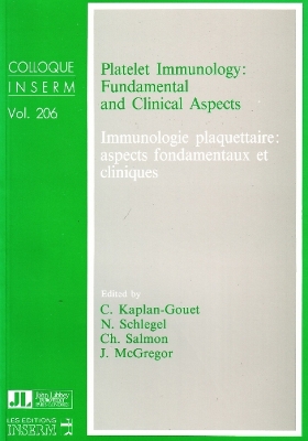 Platelet Immunology book