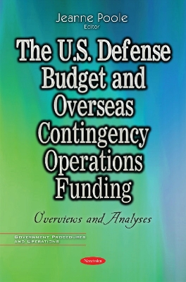 U.S. Defense Budget & Overseas Contingency Operations Funding book