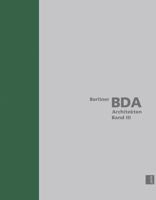 Berlin BDA Architekts book