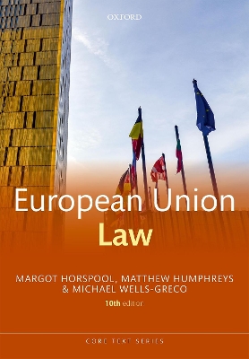 European Union Law by Margot Horspool