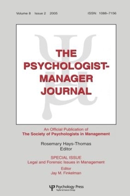 Legal and Forensic Issues in Management book