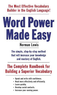 Word Power Made Easy book