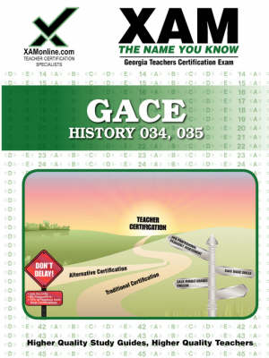 GACE History 034, 035 Teacher Certification Exam book