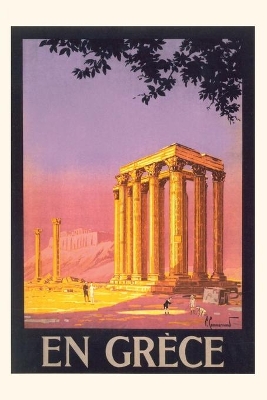 Vintage Journal Greece Travel Poster book