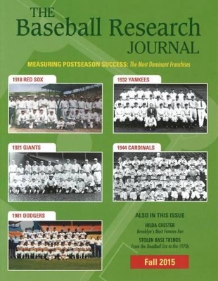 Baseball Research Journal (BRJ), Volume 44 #2 book