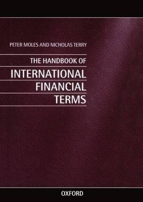 Handbook of International Financial Terms by Peter Moles
