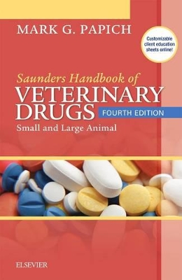 Saunders Handbook of Veterinary Drugs book