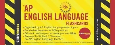 CliffsNotes AP English Language Flashcards book