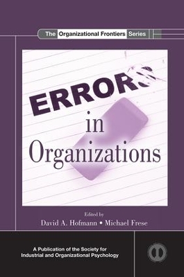 Errors in Organizations book