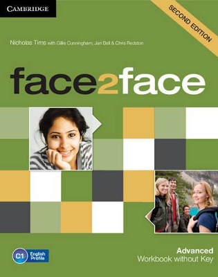 face2face Advanced Workbook without Key book