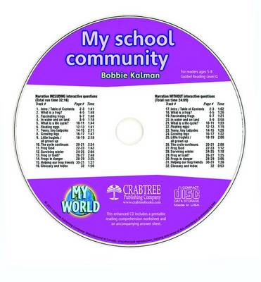 My School Community - CD Only by Bobbie Kalman