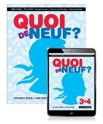 Quoi de Neuf ? 3+4 Student Book with eBook book