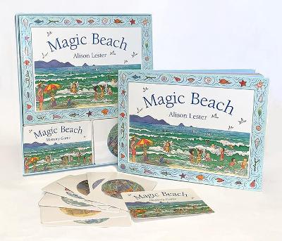 Magic Beach - Book and Memory Card Game book