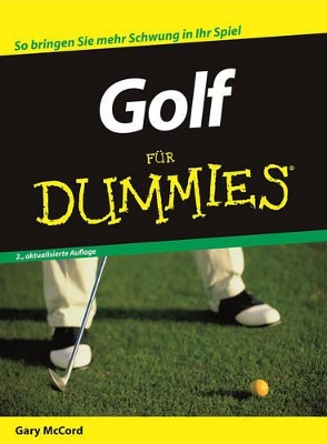 Golf für Dummies by Gary McCord