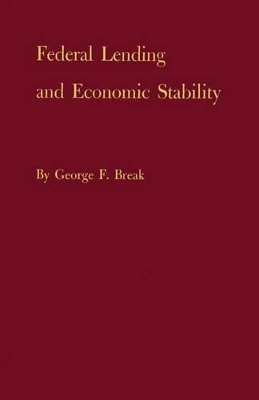 Federal Lending and Economic Stability book