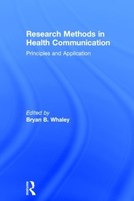Research Methods in Health Communication book