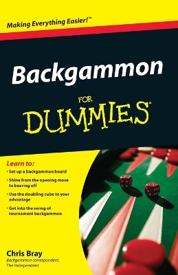 Backgammon For Dummies book