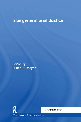 Intergenerational Justice book