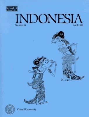 Indonesia Journal by Benedict R. O'G. Anderson