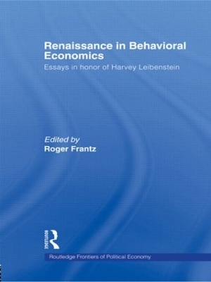 Renaissance in Behavioral Economics book