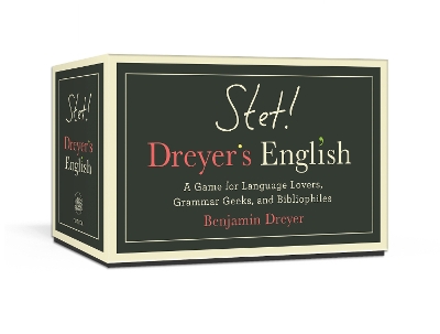 STET! Dreyer's Game of English: A Game for Language Lovers, Grammar Geeks, and Bibliophiles book