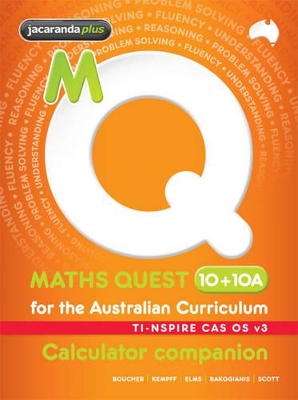 Maths Quest 10+10A for the Australian Curriculum TI-Nspire Calculator Companion book