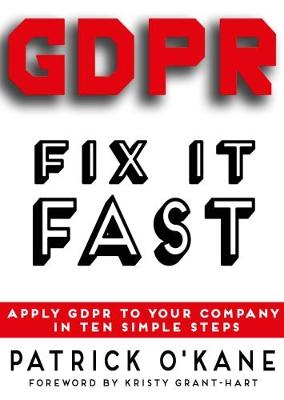 GDPR - Fix it Fast book