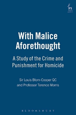 With Malice Aforethought by Terence Morris