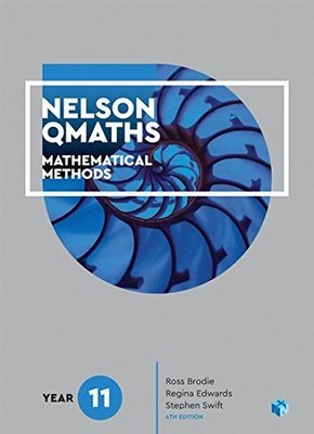 Nelson QMaths 11 Mathematics Methods Student Book with 4 Access Codes book