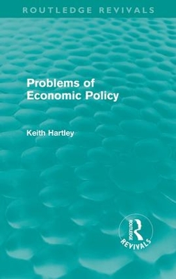 Problems of Economic Policy (Routledge Revivals) book