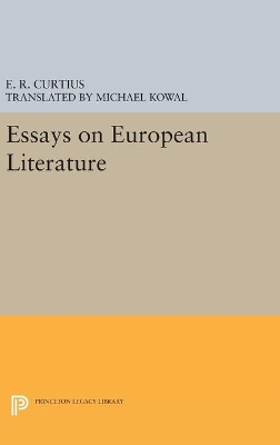 Essays on European Literature by Ernst Robert Curtius