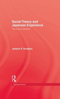 Social Theory & Japanese Experience book