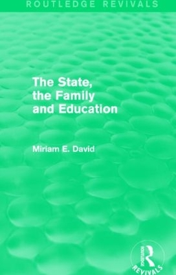 State, the Family and Education book