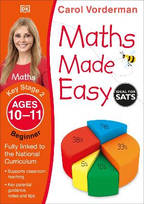Maths Made Easy Ages 10-11 Key Stage 2 Beginner book