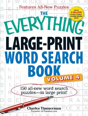 Everything Large-Print Word Search Book, Volume IV book