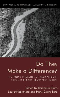 Do They Make a Difference?: The Policy Influence of Radical Right Populist Parties in Western Europe by Benjamin Biard