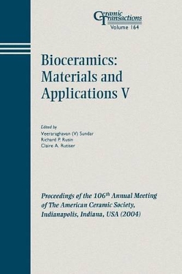 Bioceramics - Materials and Applications V book